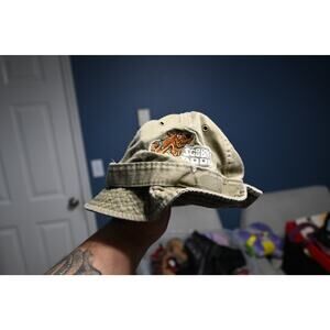 Scooby-Doo Bucket Hat Khaki Cartoon Network Hanna-Barbera Cotton kids